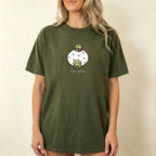 Cute Parent & Kid Lilligant Vintage Washed T-Shirt