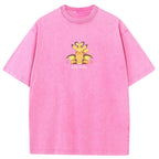 Cute Parent & Kid Pikachu Vintage Washed T-Shirt