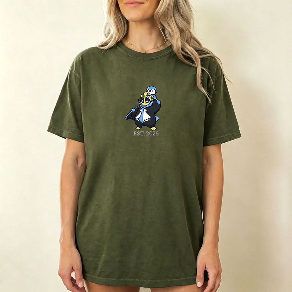 Cute Parent & Kid Empoleon Vintage Washed T-Shirt