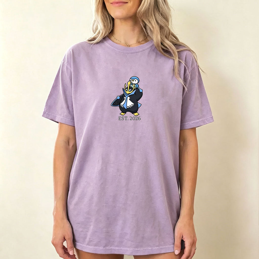 Cute Parent & Kid Empoleon Vintage Washed T-Shirt