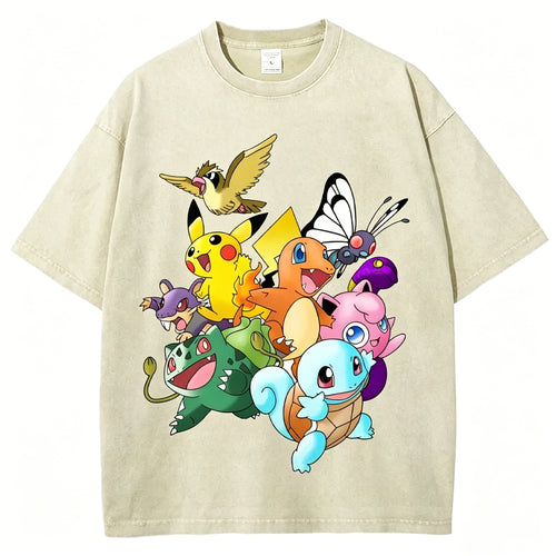 Kanto Pok?¡ì|mon Unisex Vintage Tee