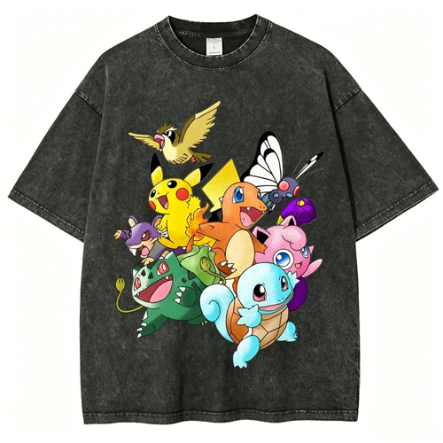 Kanto Pok?¡ì|mon Unisex Vintage Tee