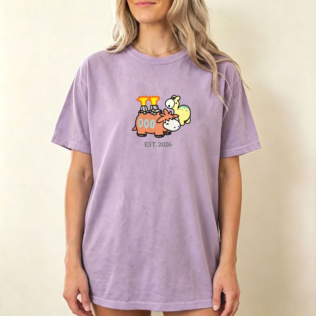 Cute Parent & Kid Camerupt Vintage Washed T-Shirt