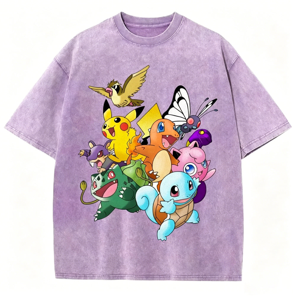 Kanto Pok?¡ì|mon Unisex Vintage Tee