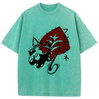 Sumie Ivysaur Leaf Splash Tee | Pokemon Anime