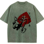 Sumie Ivysaur Leaf Splash Tee | Pokemon Anime