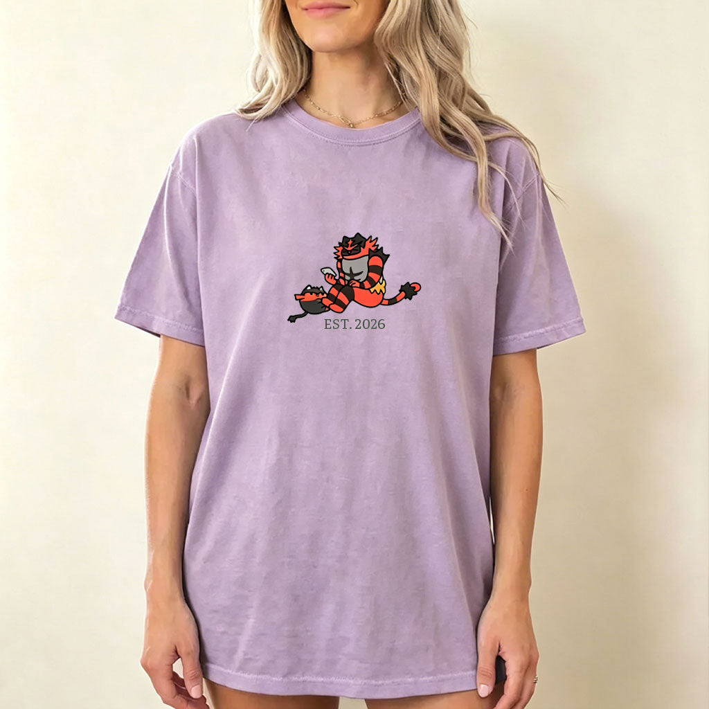 Cute Parent & Kid Incineroar Vintage Washed T-Shirt