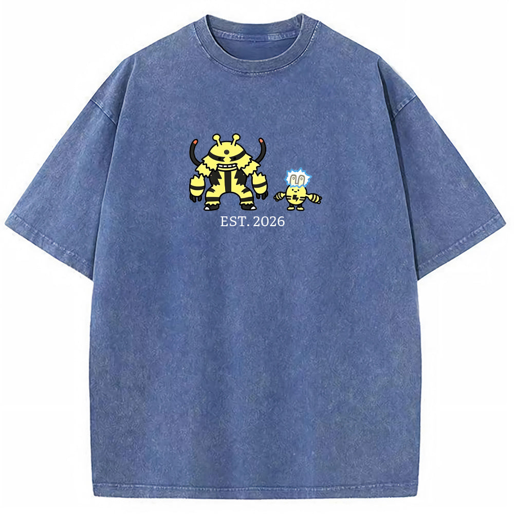 Cute Parent & Kid Electivire Vintage T-Shirt