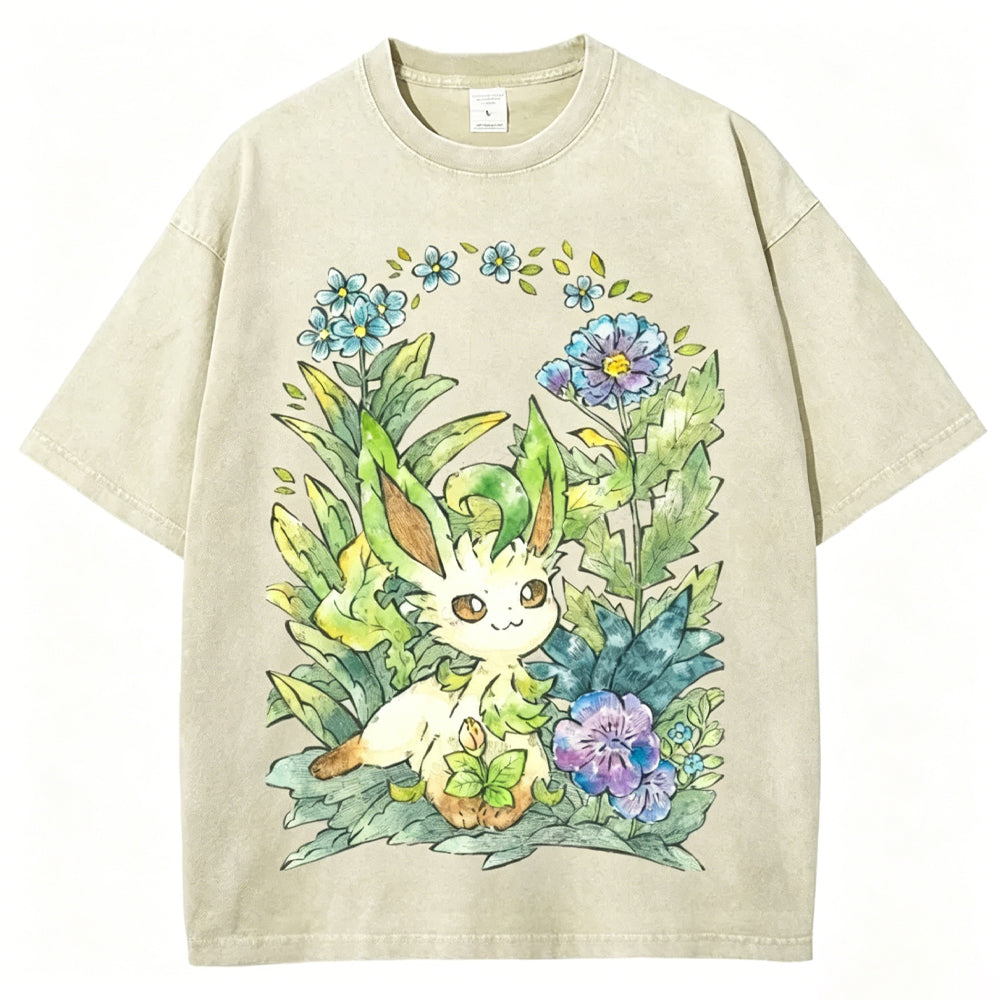 Forest Leaf Guardian Unisex Vintage Tee