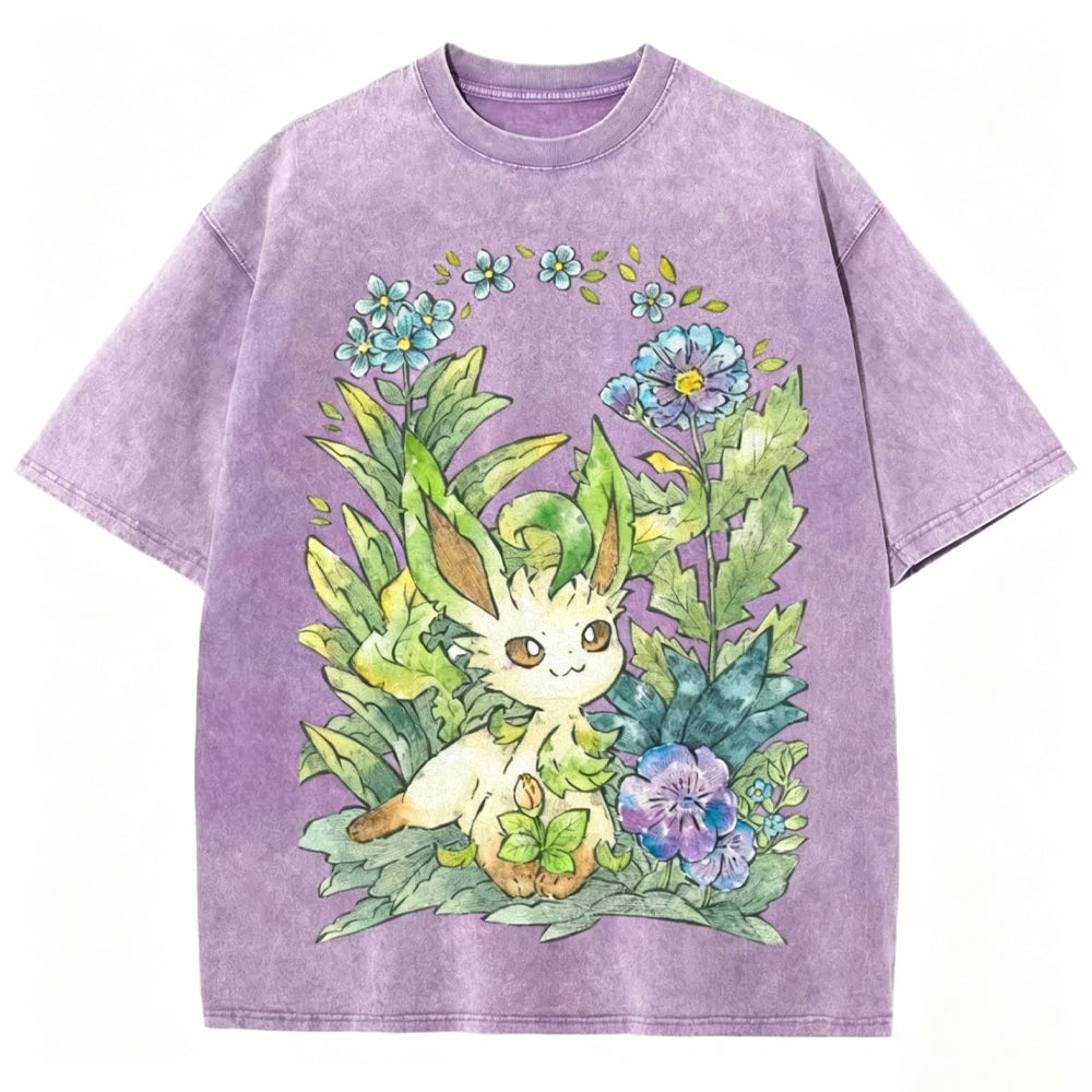 Forest Leaf Guardian Unisex Vintage Tee