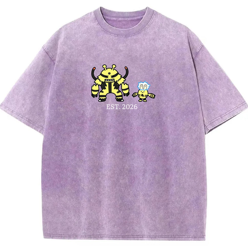 Cute Parent & Kid Electivire Vintage T-Shirt
