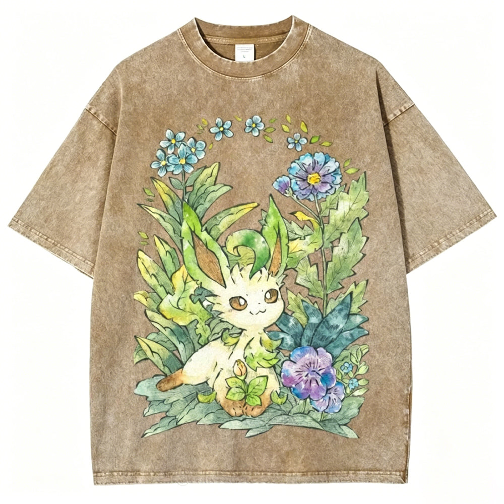 Forest Leaf Guardian Unisex Vintage Tee