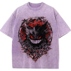 Oriental Cloud Gengar Tattoo Tee | Pokemon Anime