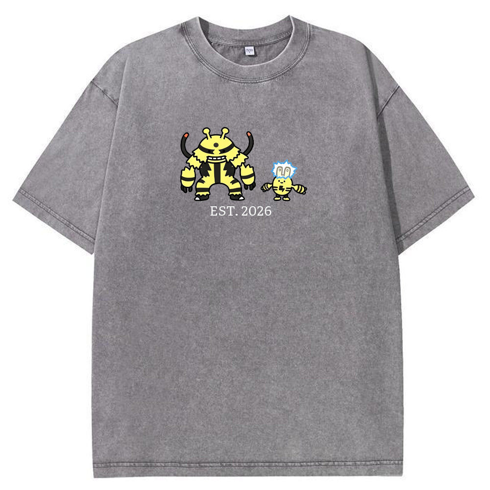 Cute Parent & Kid Electivire Vintage T-Shirt
