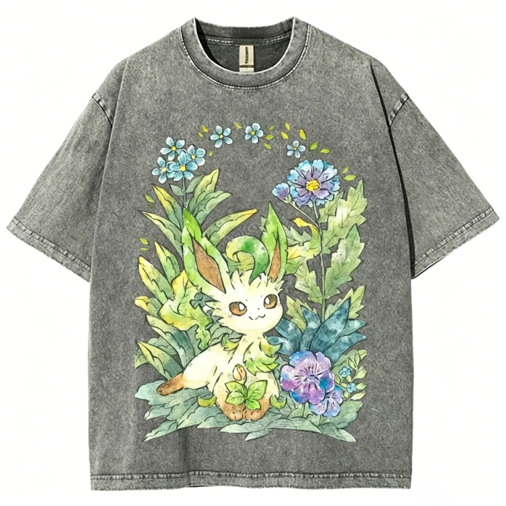 Forest Leaf Guardian Unisex Vintage Tee