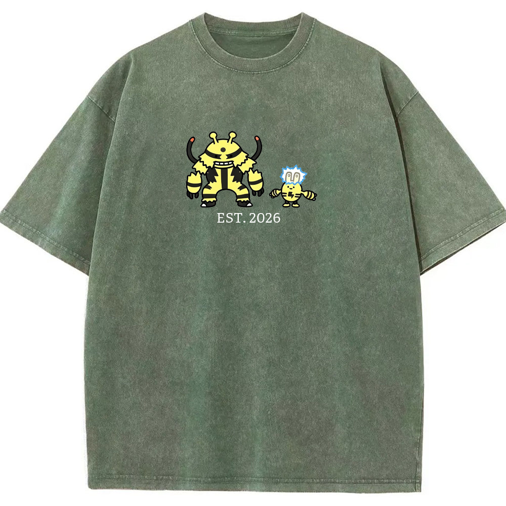 Cute Parent & Kid Electivire Vintage T-Shirt
