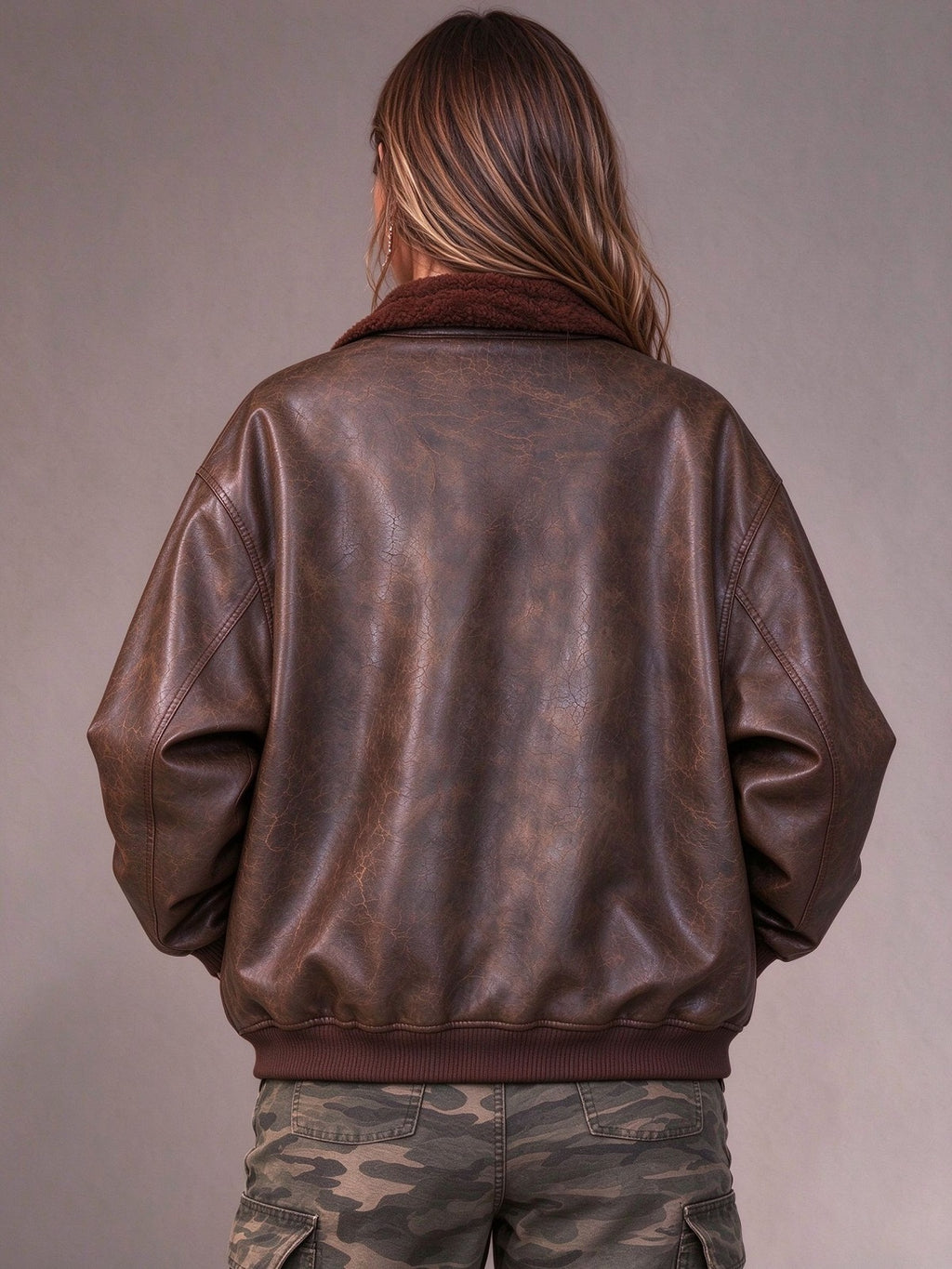 BACK ALLEY CAT VINTAGE LEATHER JACKET