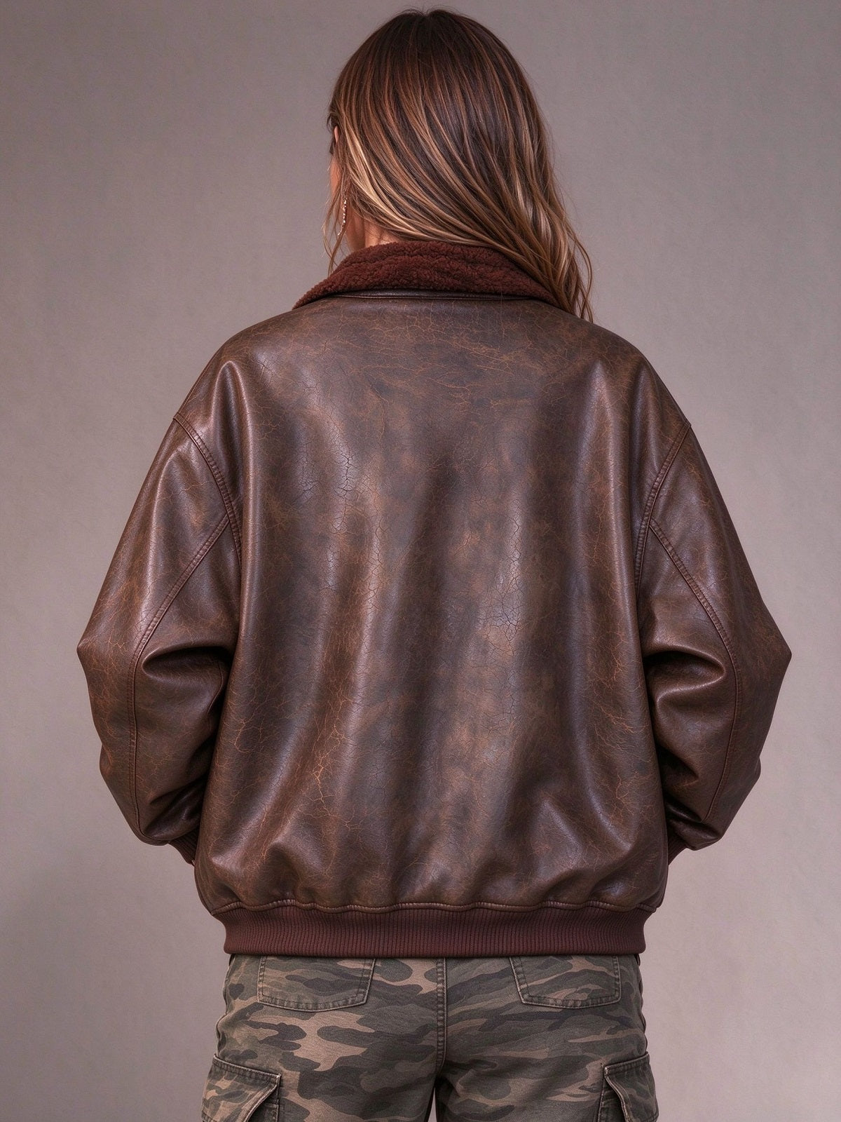 BACK ALLEY CAT VINTAGE LEATHER JACKET