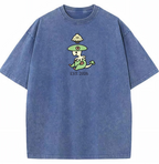 Cute Parent & Kid Breloom Vintage Washed T-Shirt