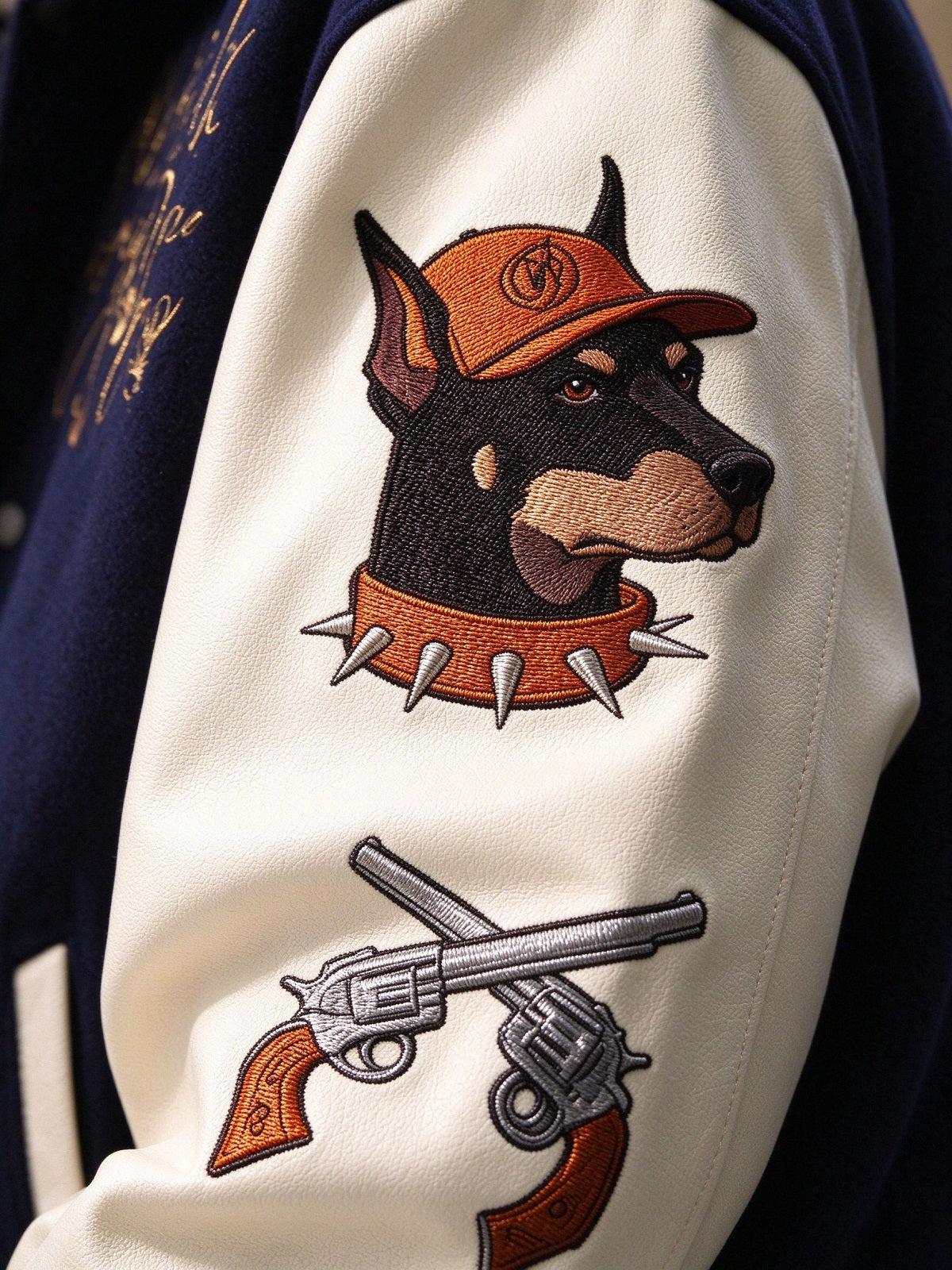 WEYLONG GHOST TOWN VARSITY JACKET