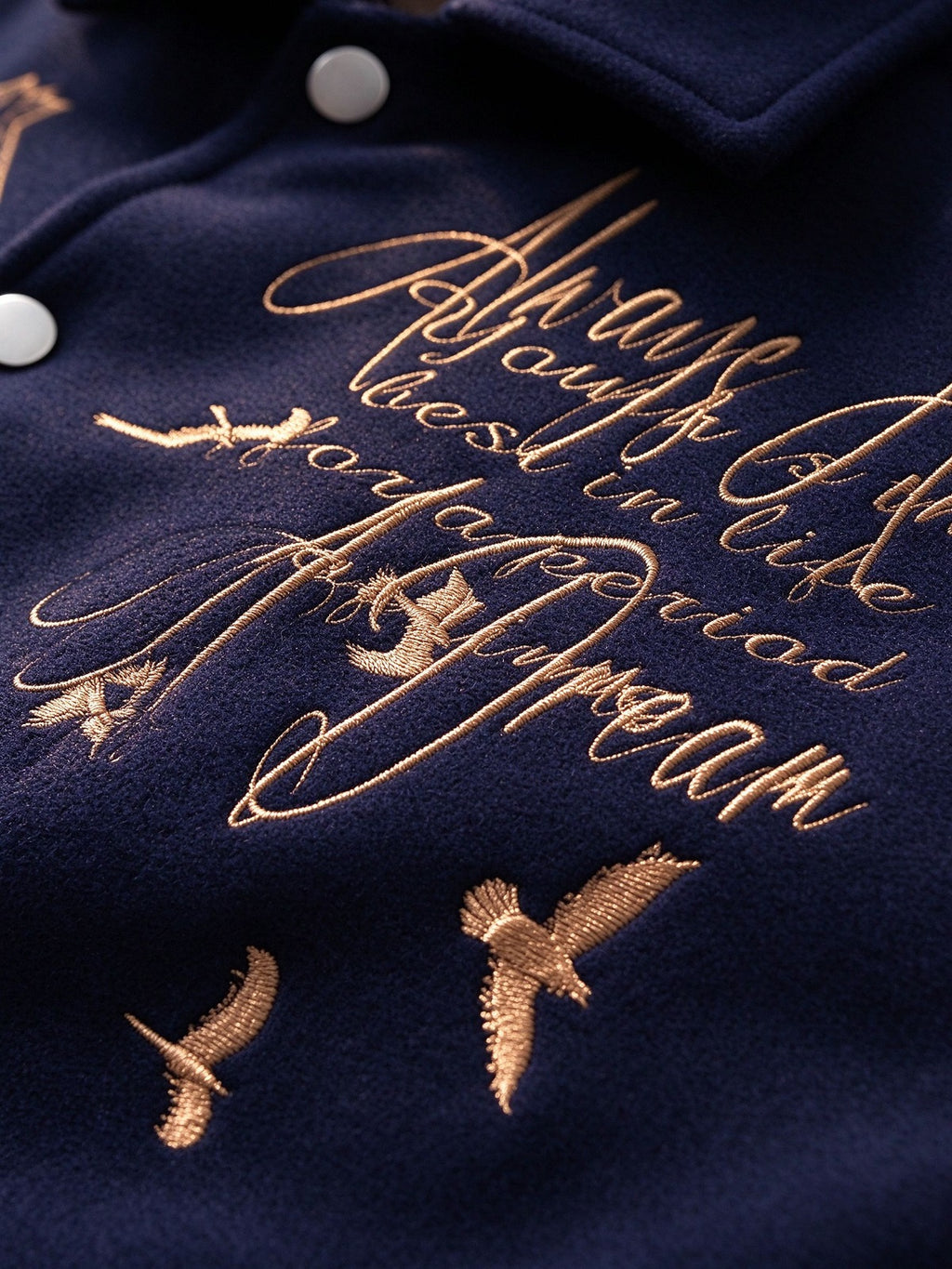 WEYLONG GHOST TOWN VARSITY JACKET