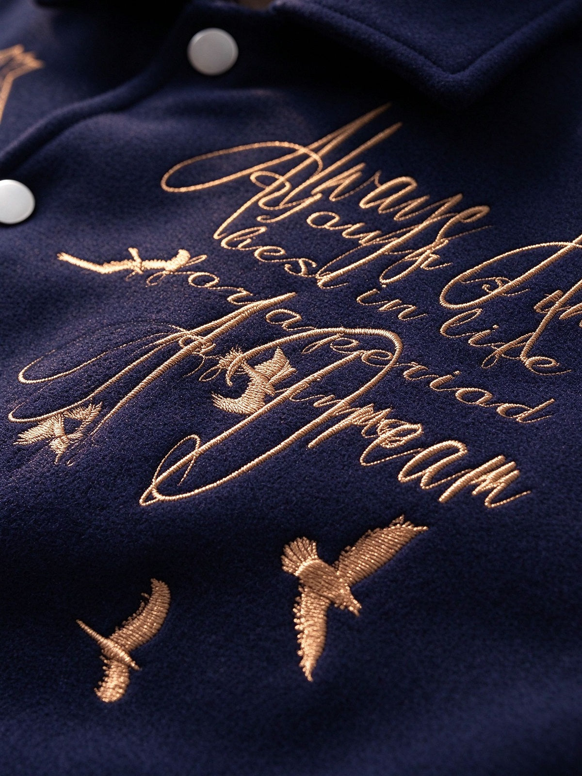 WEYLONG GHOST TOWN VARSITY JACKET
