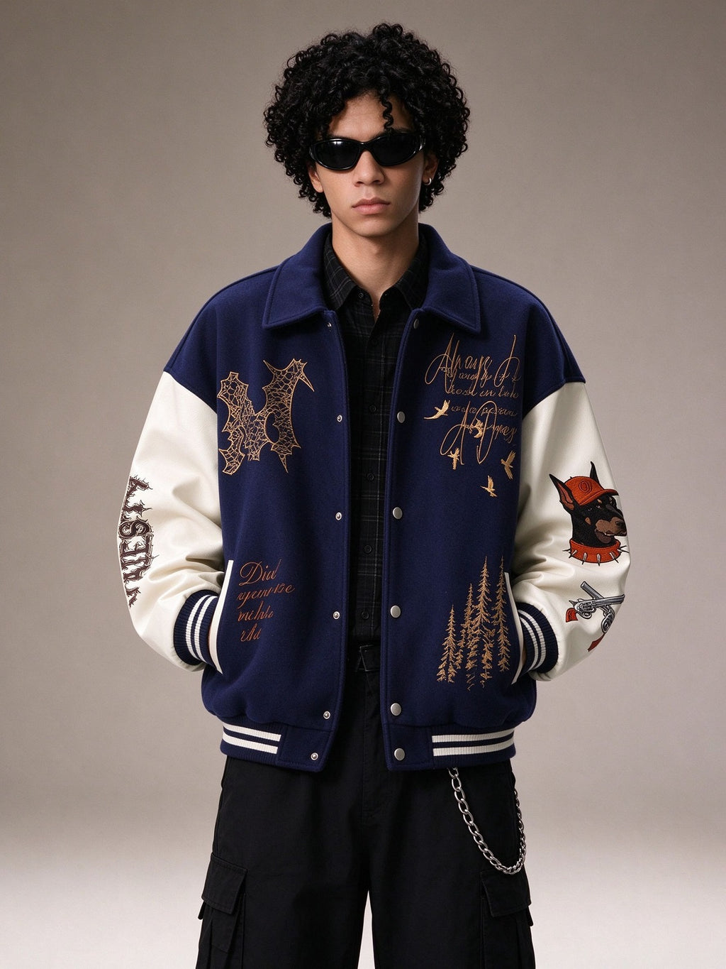 WEYLONG GHOST TOWN VARSITY JACKET