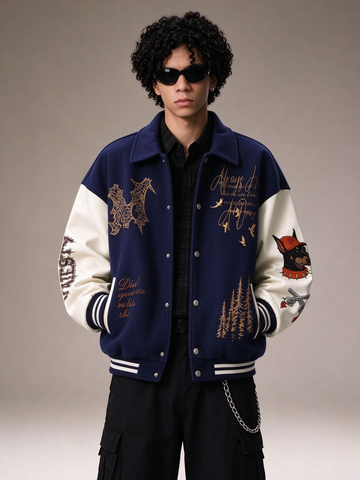 WEYLONG GHOST TOWN VARSITY JACKET