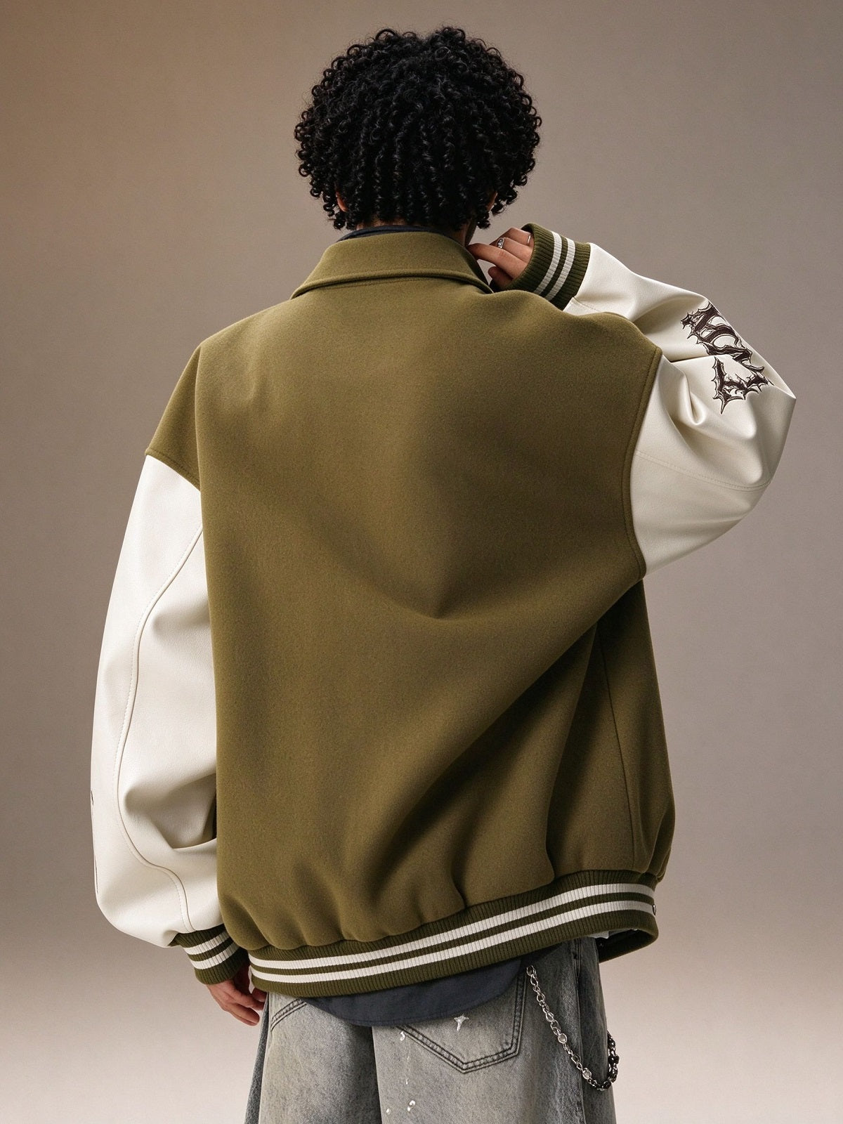 WEYLONG GHOST TOWN VARSITY JACKET