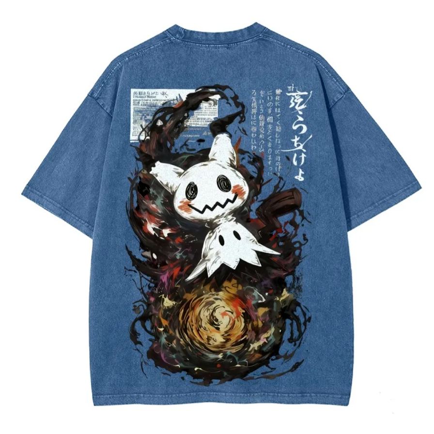 Vintage Oversized T-Shirt Pok??¨¬|mon