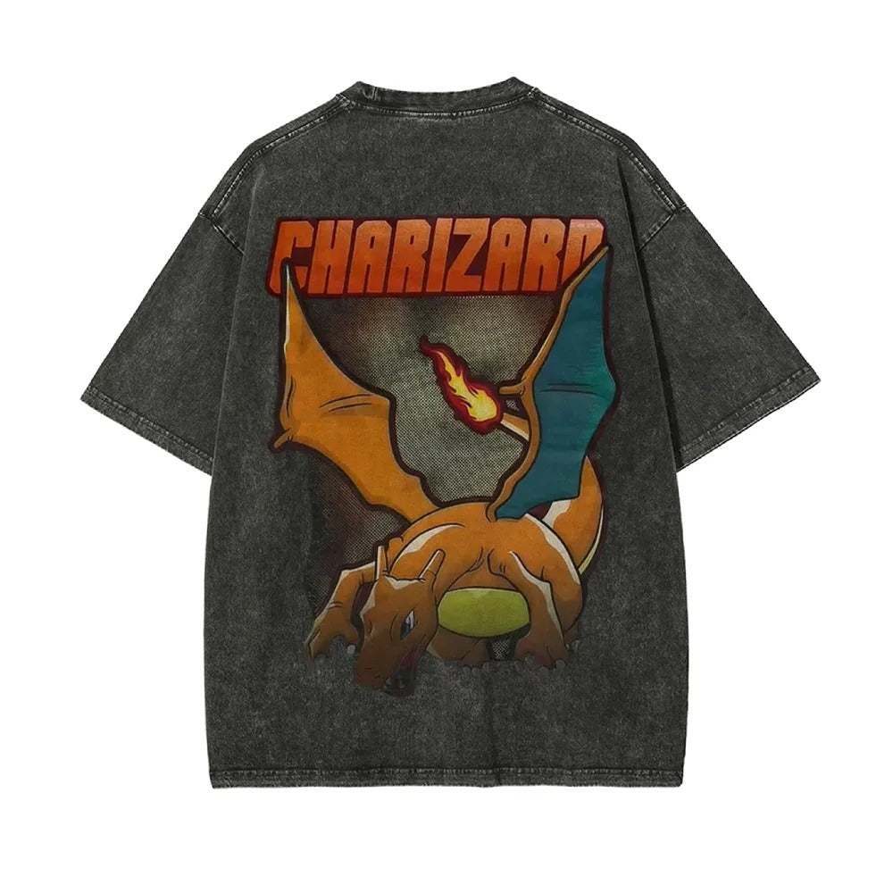 Vintage Oversized T-Shirt Pok¡§|mon