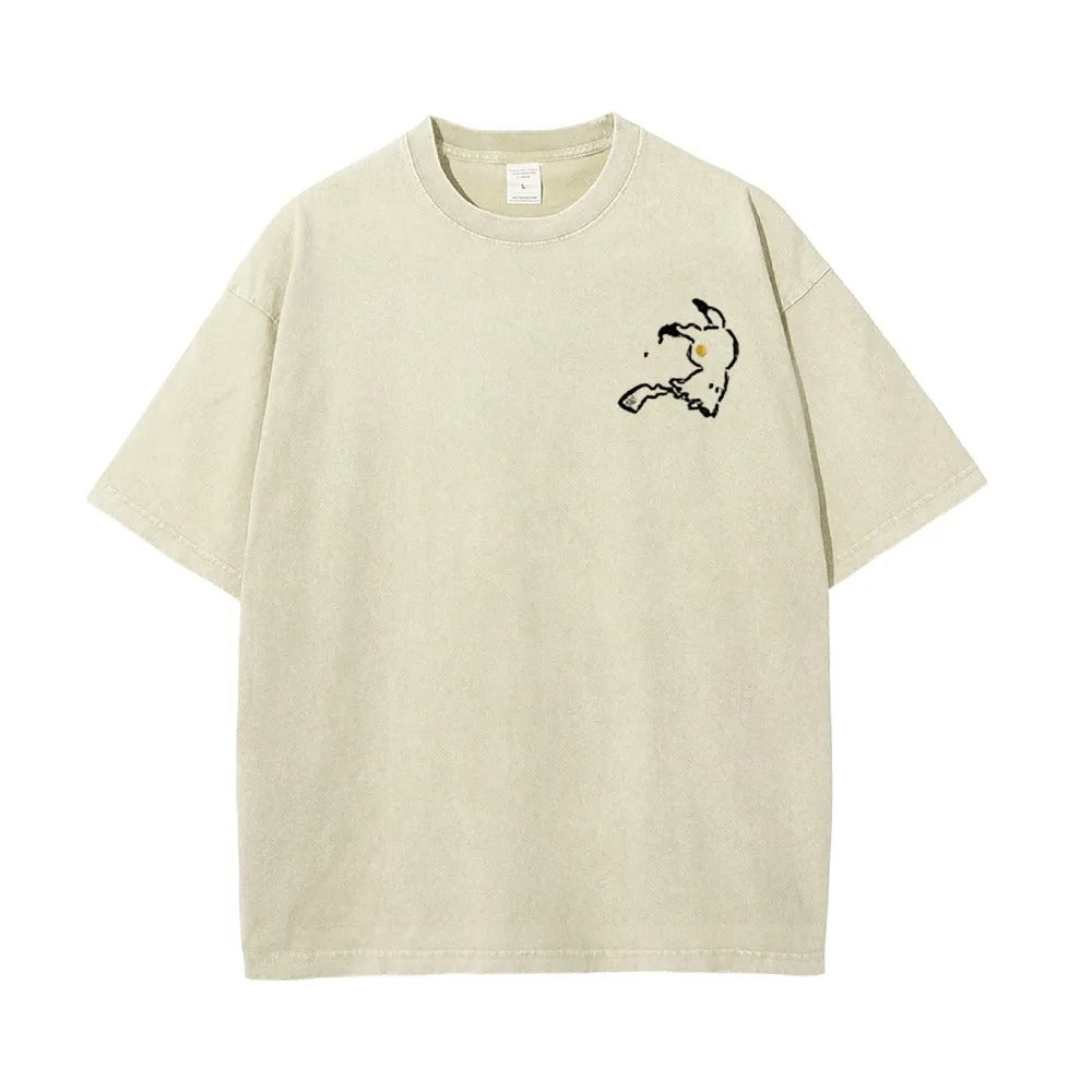 Oversized Pokemon Anime Vintage Tee | Pokemon