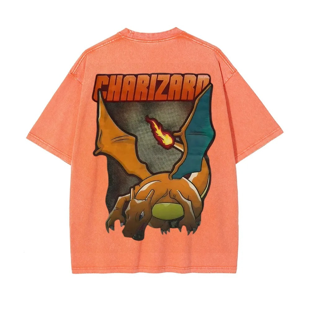 Vintage Oversized T-Shirt Pok¡§|mon